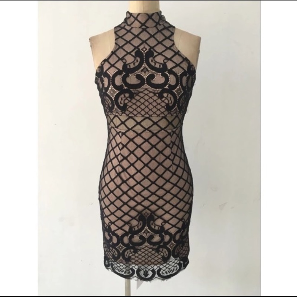 FASHION Lace sexy dress